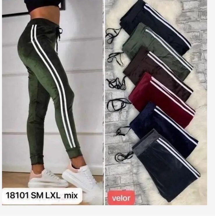 Spodnie DAMSKA _size s-xl _paczka 12szt_mix kolor 8384148