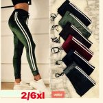 Spodnie DAMSKA _size 2-6xl _paczka 12szt_mix kolor 8384150