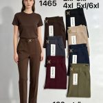 Spodnie DAMSKA _size 2-6xl _paczka 12szt_mix kolor 8384166