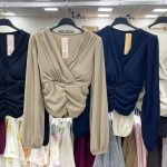 Bluzki Damskie wloskie _size uni_ paczka 6szt_ mix kolor 9797712