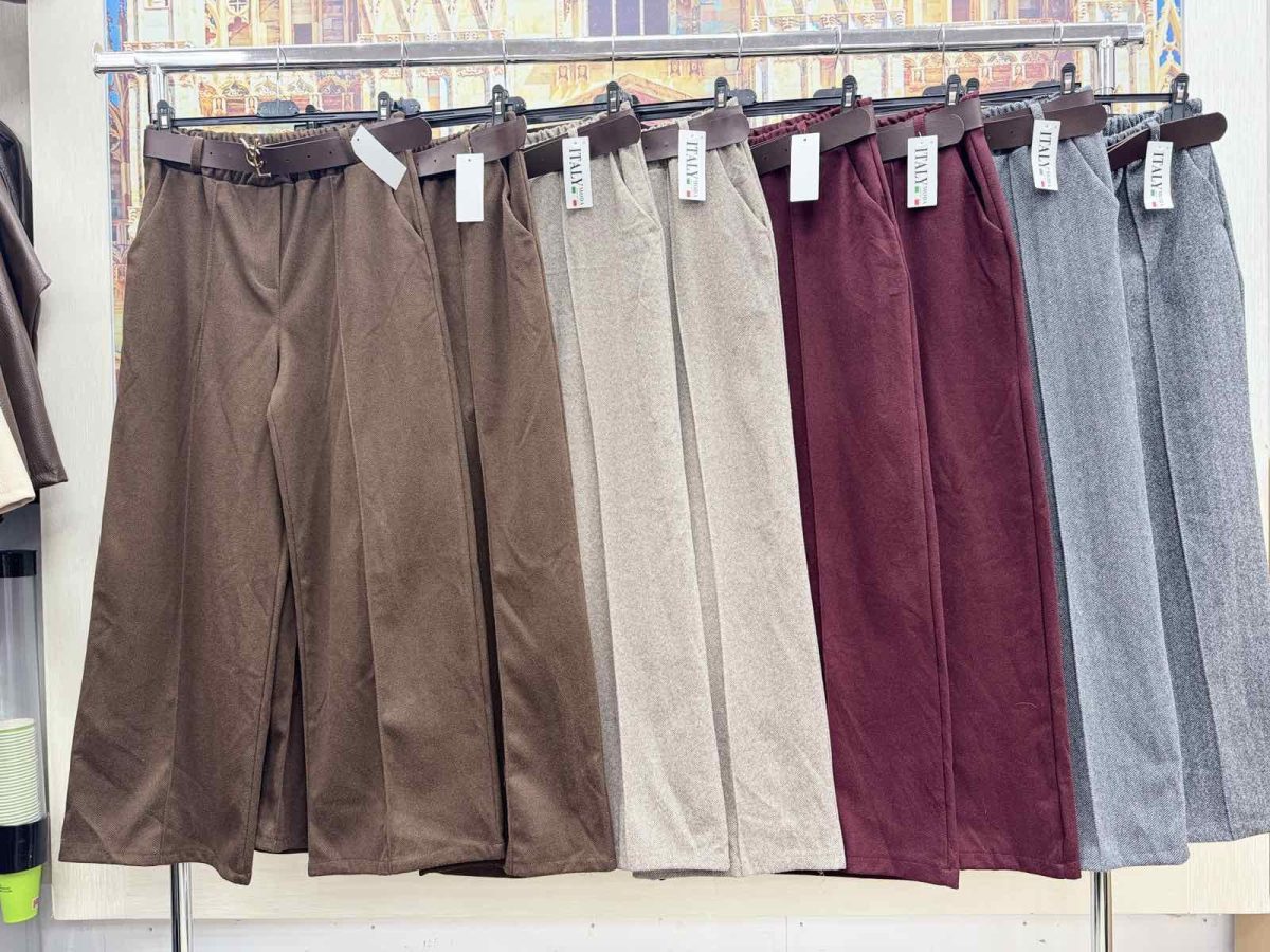 Spodnie Damskie Włoskie _ Size uni_ paczka 6szt _mix kolor 3841179
