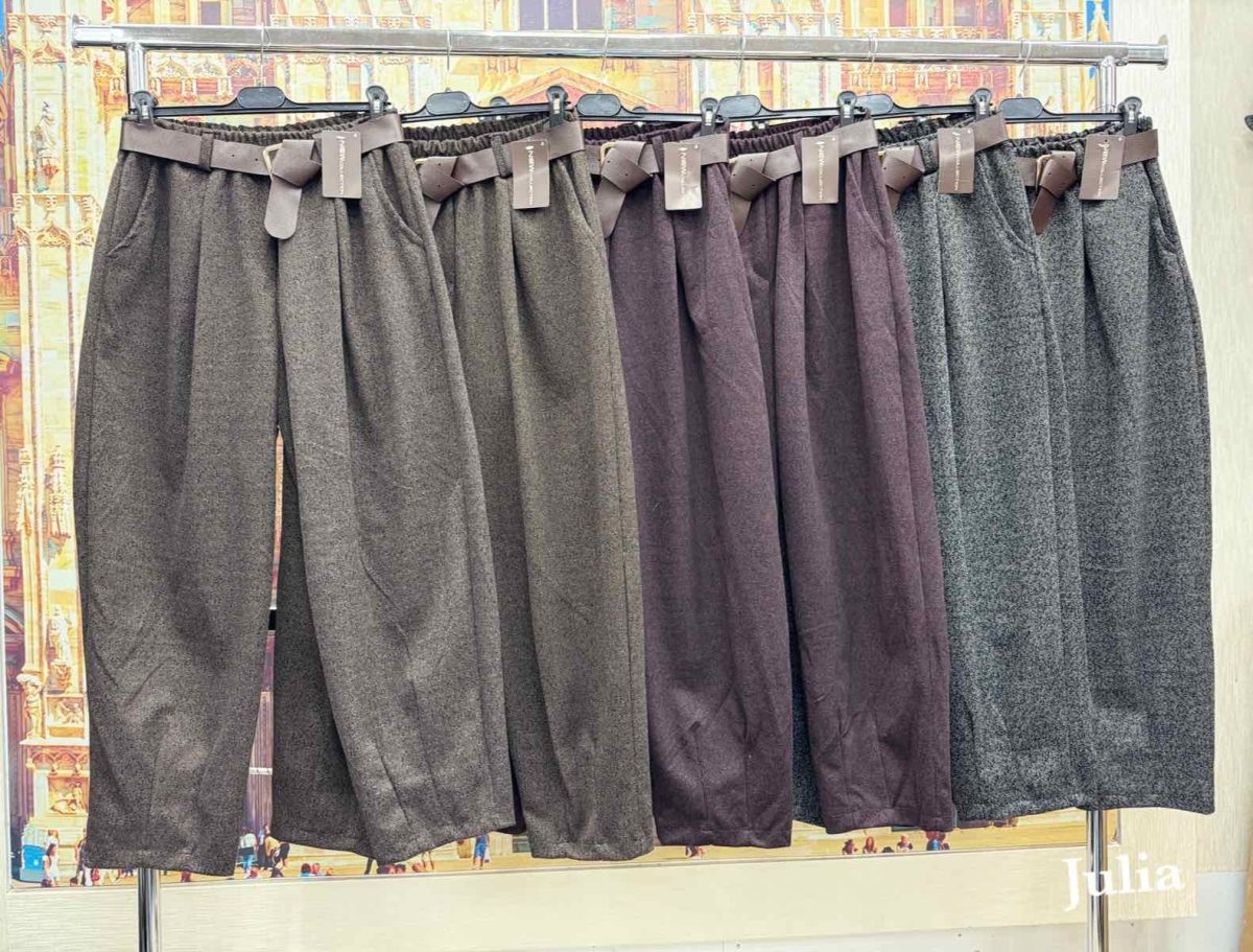 Spodnie Damskie Włoskie _ Size uni_ paczka 6szt _mix kolor 3841187