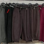 Spodnie Damskie Włoskie _ Size uni_ paczka 6szt _mix kolor 3841189