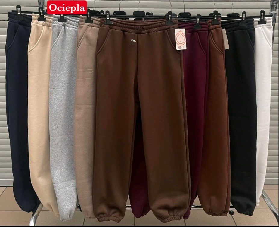 Spodnie Damskie Włoskie _ Size uni_ paczka 6szt _mix kolor 3841194