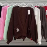 Swetry Damskie Włoskie _ Size uni_ paczka 6szt _mix kolor 3841211