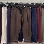 Spodnie Damskie Włoskie _ Size uni_ paczka 6szt _mix kolor 3841215