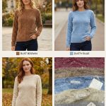 Swetry Damskie _ Size uni_ paczka 12szt _mix kolor 3841234