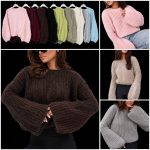 Swetry Damskie _ Size uni_ paczka 12szt _mix kolor 3841236