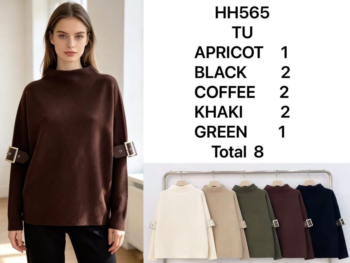 Swetry Damskie _ Size uni_ paczka 8szt _mix kolor 3841238