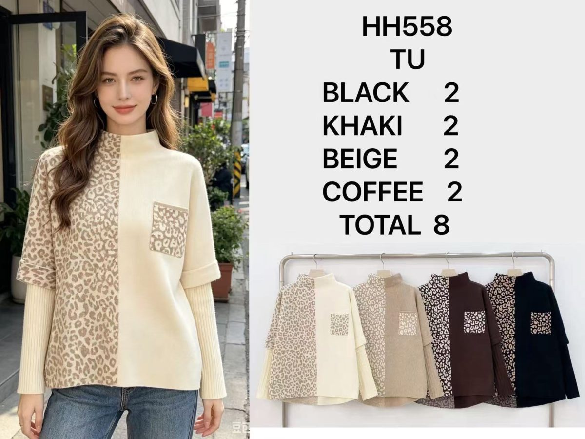 Swetry Damskie _ Size uni_ paczka 8szt _mix kolor 3841239