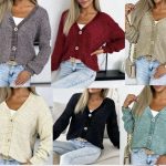 Swetry Damskie _ Size uni_ paczka 12szt _mix kolor 3841246