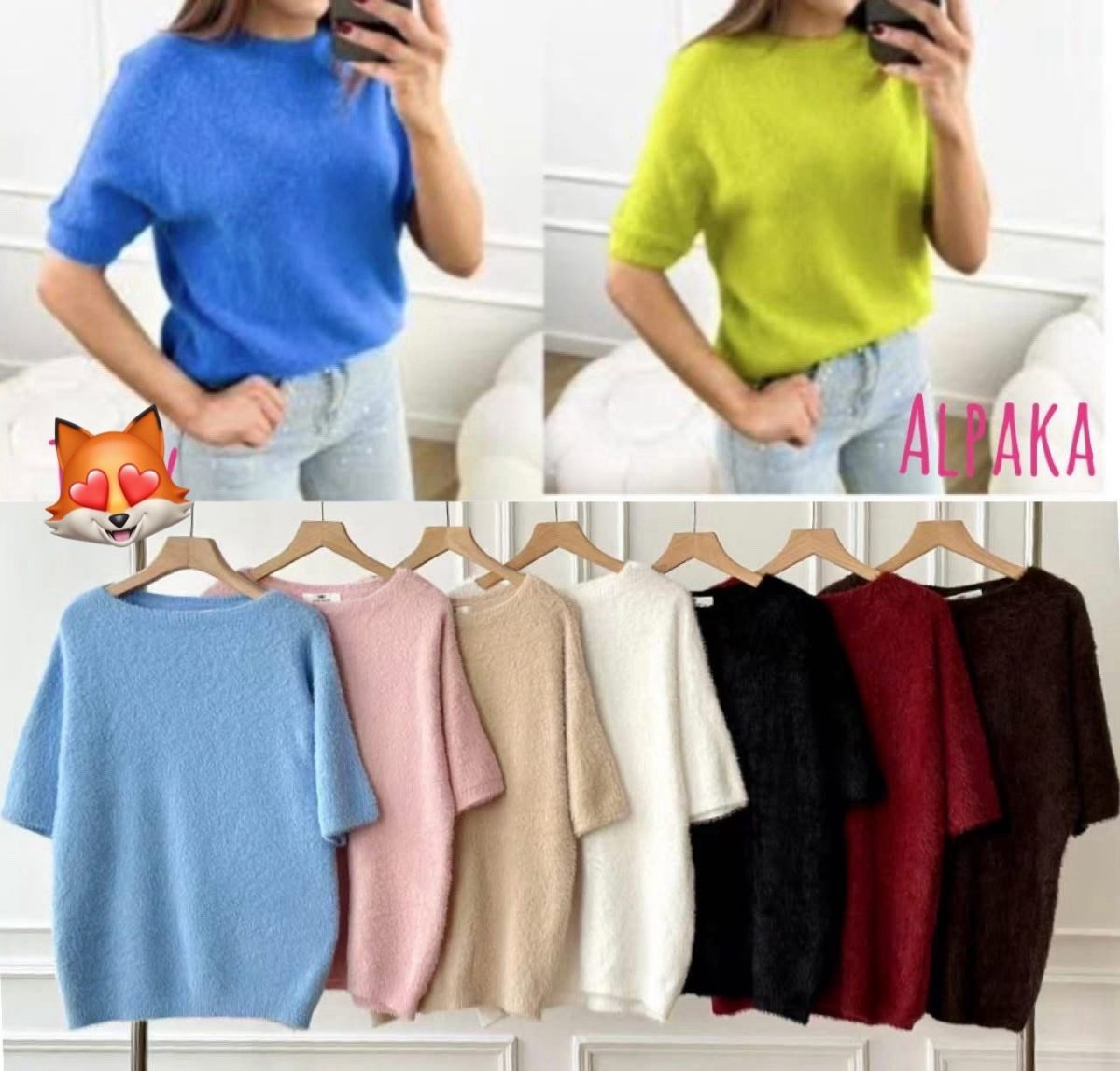 Swetry Damskie _ Size uni_ paczka 12szt _mix kolor 3841257