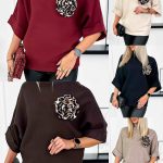 Swetry Damskie  _ Size uni_ paczka 12szt _mix kolor 3841262