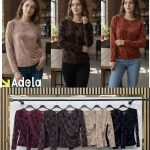 Bluzki Damskie wloskie _size uni_ paczka 6szt_ mix kolor 3027542