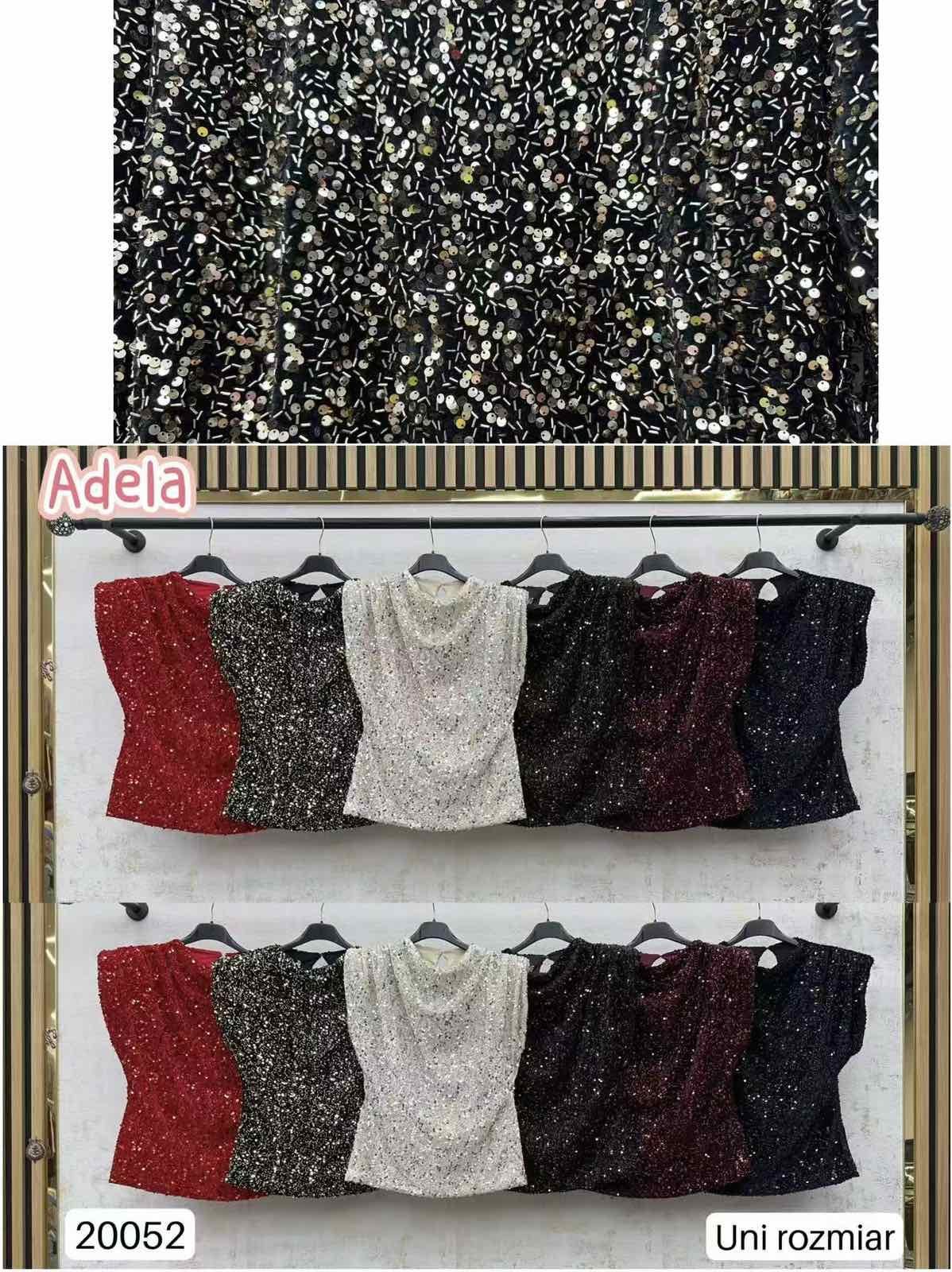 Bluzki Damskie wloskie _size uni_ paczka 6szt_ mix kolor 3027566