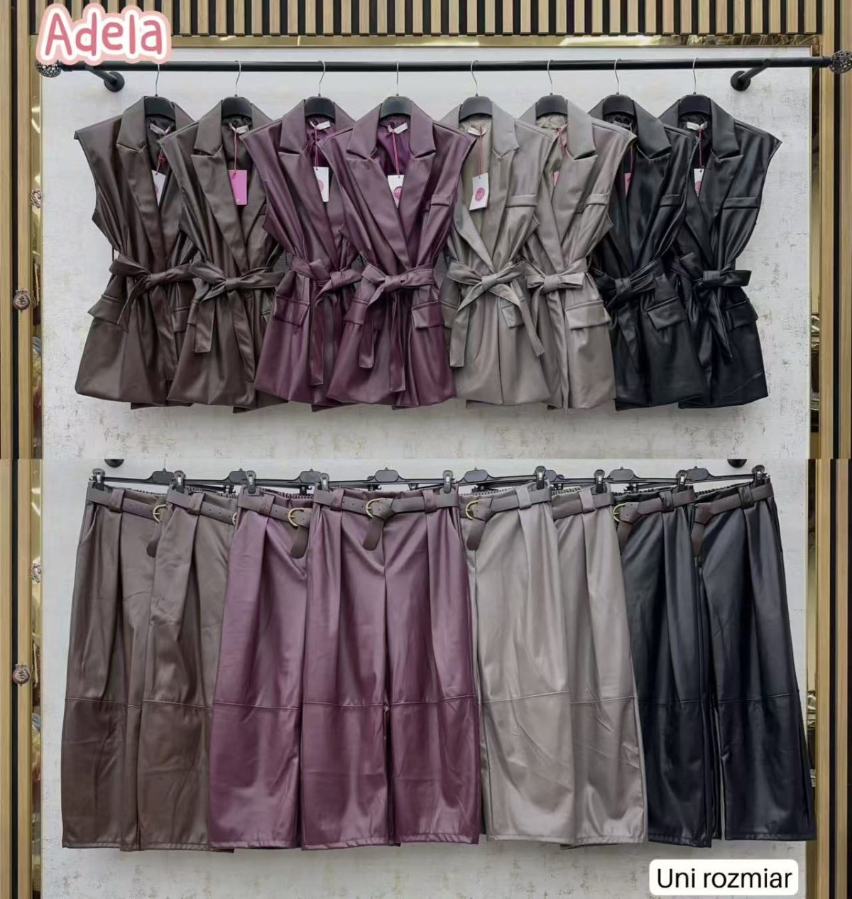 Komplety Damskie wloskie _size uni_ paczka 6szt_ mix kolor 3027582