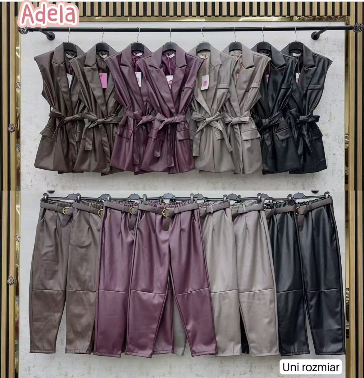 Komplety Damskie wloskie _size uni_ paczka 6szt_ mix kolor 3027583