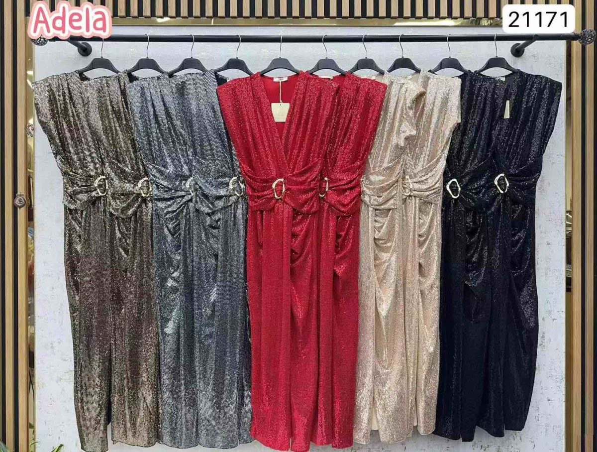 Sukienki Damskie wloskie _size uni_ paczka 6szt_ mix kolor 3027588
