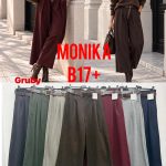 Spodnie Damskie wloskie _size uni_ paczka 6szt_ mix kolor 3027629