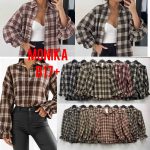 Koszule Damskie wloskie _size uni_ paczka 6szt_ mix kolor 3027641