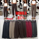 Spodnie Damskie wloskie _size uni_ paczka 6szt_ mix kolor 3027644