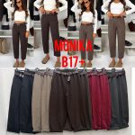 Spodnie Damskie wloskie _size uni_ paczka 6szt_ mix kolor 3027647