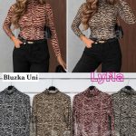 Bluzki Damskie wloskie _size uni_ paczka 6szt_ mix kolor 3027668