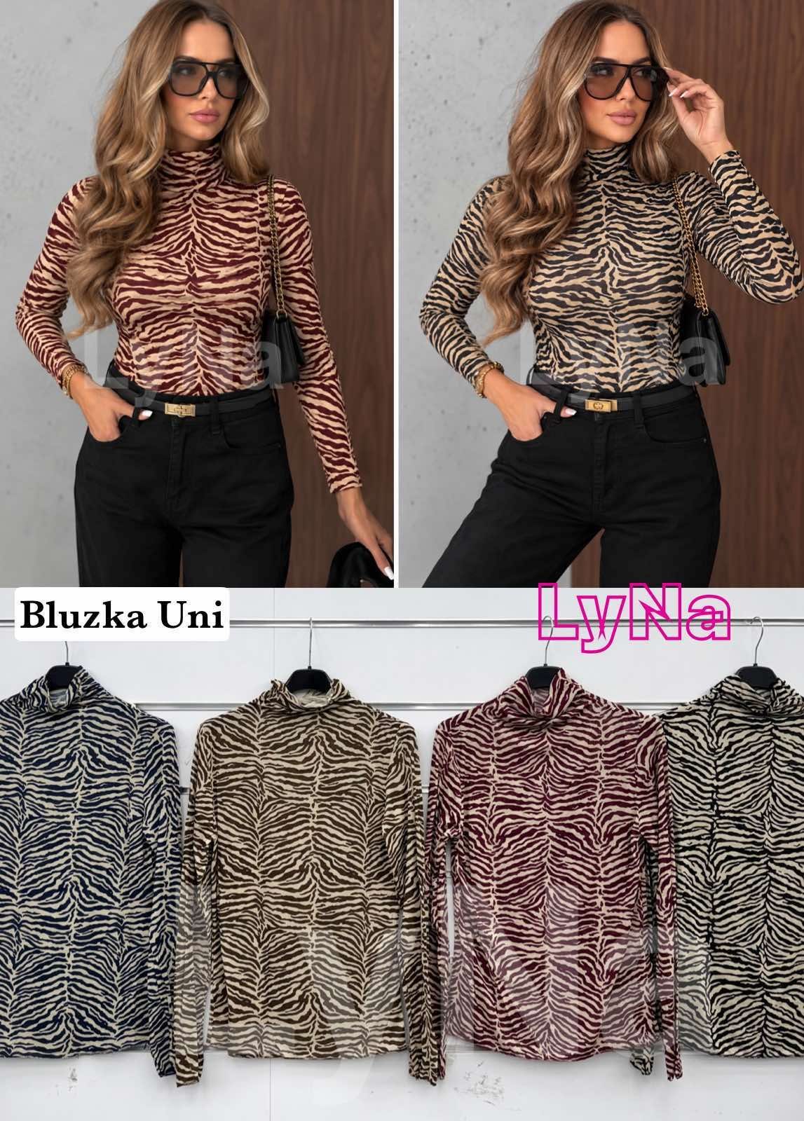 Bluzki Damskie wloskie _size uni_ paczka 6szt_ mix kolor 3027668