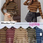 Bluzki Damskie wloskie _size uni_ paczka 6szt_ mix kolor 3027670