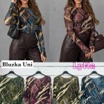 Bluzki Damskie wloskie _size uni_ paczka 6szt_ mix kolor 3027671