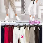 Spodnie Damskie wloskie _size uni_ paczka 6szt_ mix kolor 3027681