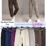 Spodnie Damskie wloskie _size uni_ paczka 6szt_ mix kolor 3027682