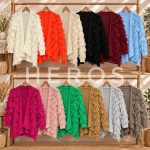 Swetry Damskie wloskie _size uni_ paczka 6szt_ mix kolor 3027683