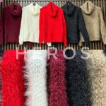 Swetry Damskie wloskie _size uni_ paczka 6szt_ mix kolor 3027694