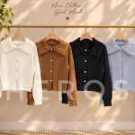 Swetry Damskie wloskie _size uni_ paczka 6szt_ mix kolor 3027699