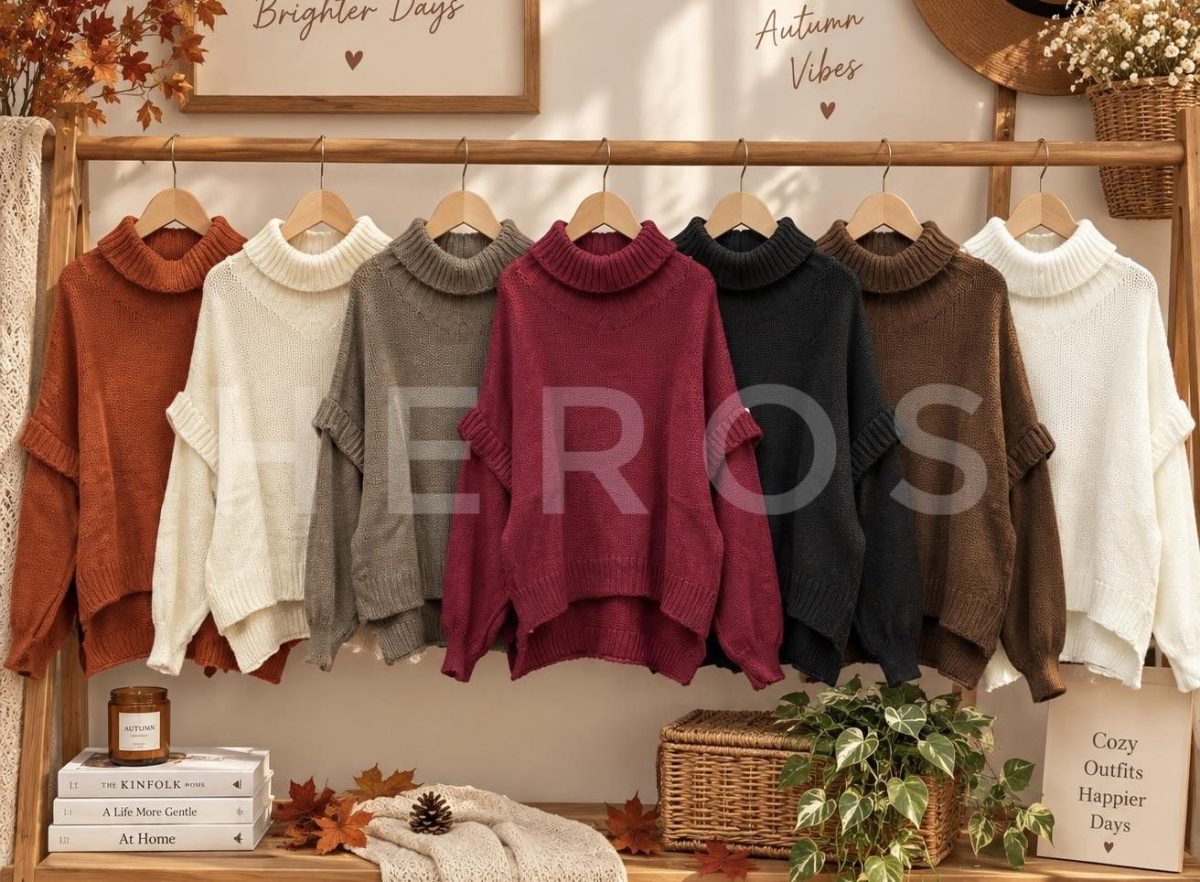 Swetry Damskie wloskie _size uni_ paczka 6szt_ mix kolor 3027701