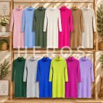 Sukienki Damskie wloskie _size uni_ paczka 6szt_ mix kolor 3027704