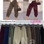 Spodnie Damskie wloskie _size uni_ paczka 6szt_ mix kolor 3027709
