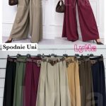 Spodnie Damskie wloskie _size uni_ paczka 6szt_ mix kolor 3027711