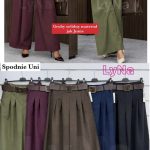 Spodnie Damskie wloskie _size uni_ paczka 6szt_ mix kolor 3027712