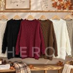 Swetry Damskie wloskie _size uni_ paczka 6szt_ mix kolor 3027718