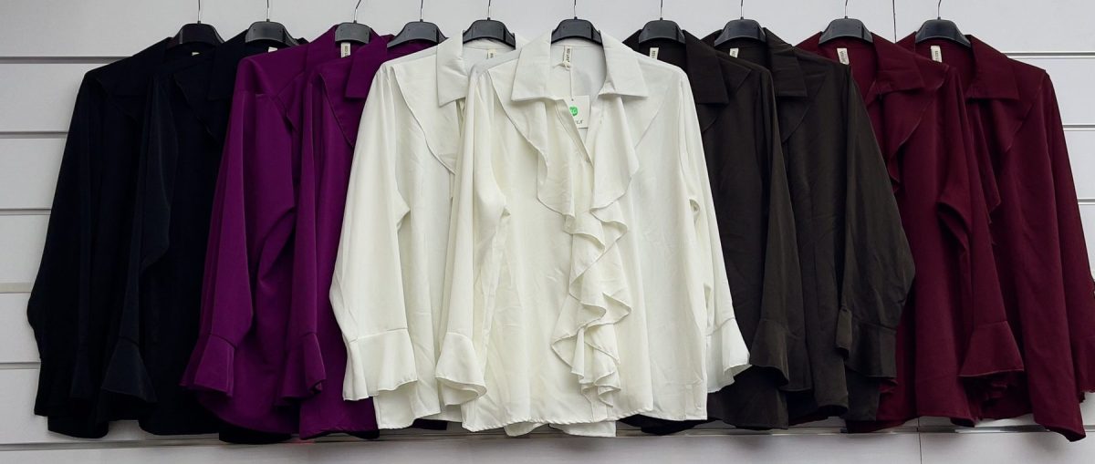 Bluzki Damskie wloskie _size uni_ paczka 6szt_ mix kolor 3027726