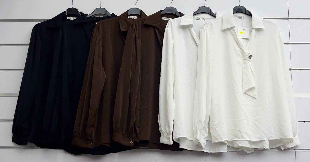 Bluzki Damskie wloskie _size uni_ paczka 6szt_ mix kolor 3027733