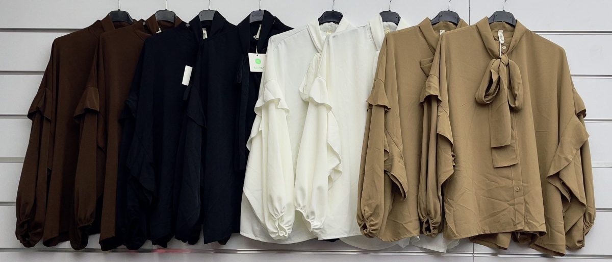 Bluzki Damskie wloskie _size uni_ paczka 6szt_ mix kolor 3027739