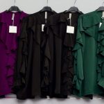 Bluzki Damskie wloskie _size uni_ paczka 6szt_ mix kolor 3027740