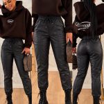 Spodnie skórzane DAMSKA _size 34-42_paczka 10szt_ 6001314