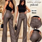 Spodnie skórzane DAMSKA _size 34-44_paczka 10szt_ 6001334