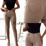 Spodnie skórzane DAMSKA _size 38-48_paczka 10szt_ 6001336