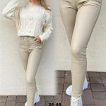 Spodnie skórzane DAMSKA _size 38-48_paczka 10szt_ 6001383
