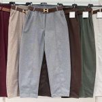 Spodnie Damskie wloskie _size uni_ paczka 6szt_ mix kolor 6001428